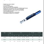 ترکمتر دیجیتال کوبالت مدل KDT- 20 رنج 4 تا 20 نیوتن متر