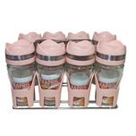 ست جا ادویه 8 پارچه کاپریس مدل فلورا کد GGP8