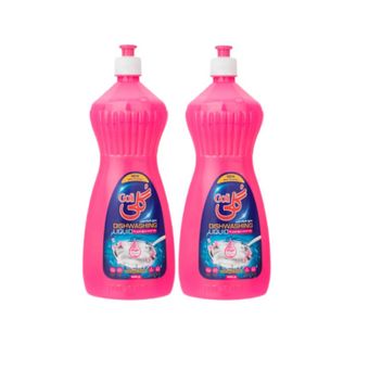 مایع ظرفشویی گلی وزن 1 کیلو گرم مجموعه 2 عددی