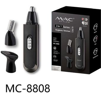 موزن گوش و بینی مک استایلر اصل با گارانتی 3 تیکه Mac Styler 8808
