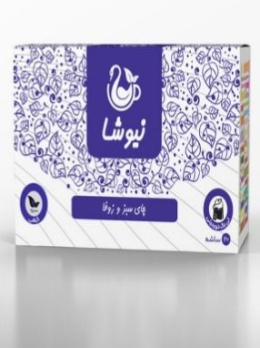 مخلوط چای سبز و زوفا کیسه ای نیوشا (20عددی) - Hyssop + Green Tea