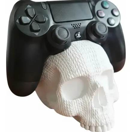استند دسته بازی طرح جمجمه ps4 سفید