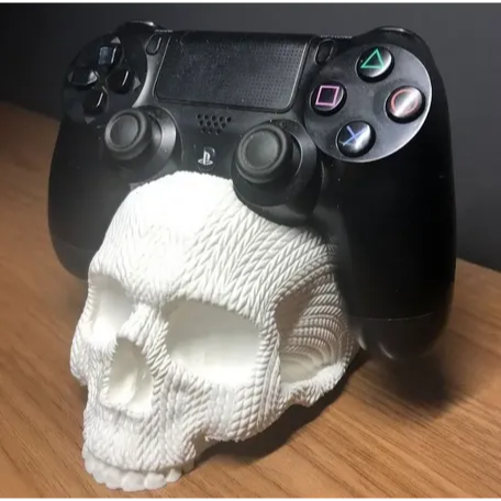 استند دسته بازی طرح جمجمه ps4 سفید