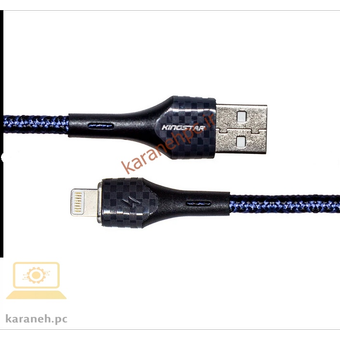 کابل تبدیل USB به لایتنینگ کینگ استار مدل K02 i طول 1.1 متر