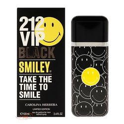 ادکلن کارولینا هررا 212 وی آی پی بلک اسمایلی Carolina Herrera 212 VIP Black Smiley