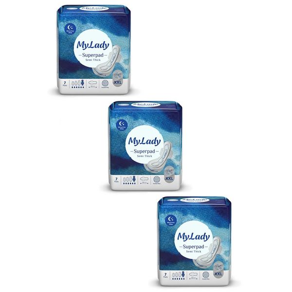 وار بهداشتی شب مای لیدی مدل سوپرپد، سایز XXL