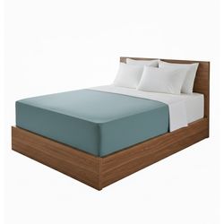 ملحفه نخ پنبه انگلیش هوم مدل New Plain دو نفره سایز 200x200 سانتی‌متر
