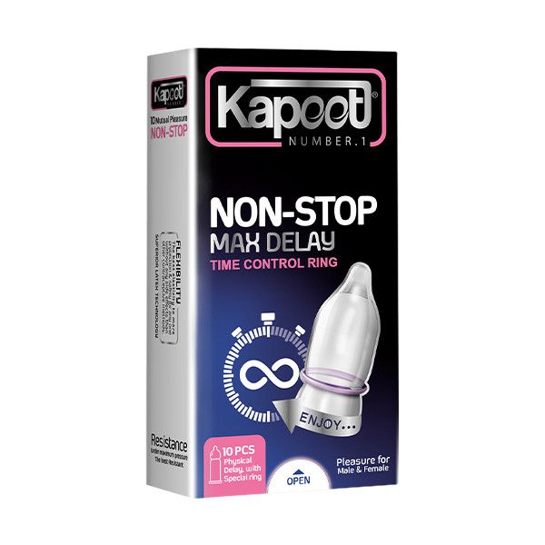 کاندوم کاپوت مدل NON-STOP مجموعه 2 عددی