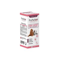 قرص مکمل تقویت کلیه سگ و گربه پروپرفک مدل kidneyلیبل دار اورجینال شرکتی وزن 100 گرم