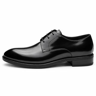 کفش رسمی مردانه گامارو مدل چرم طبیعی گاومیش نوک اردکی کد Ga-517