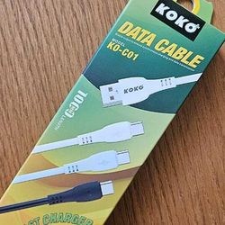 کابل شارژر تایپ سی KOKO
