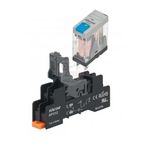 رله کاکن کاسیس 24VDC تک کنتاکت 10 آمپر KASYS KACON K706-1PLT بهمراه پایه KPX12