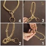 قلاده سگ و گربه مدل دو حلقه