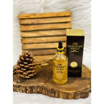 سرم پوست گلدزن مدل ضد چروک سری pure gold حجم 100 میلی لیتر