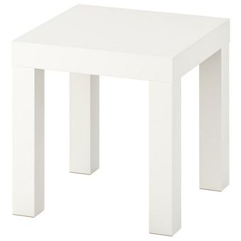 میز عسلی سفید ایکیا 35 سانتی‌ متر مدل LACK