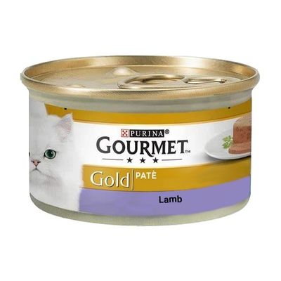 کنسرو غذای گربه گورمت آلمانی با طعم گوشت بره Gourmet Gold