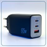 شارژر دیواری 65 وات وونک مدل PD-65W به همراه کابل دو متری USB-C