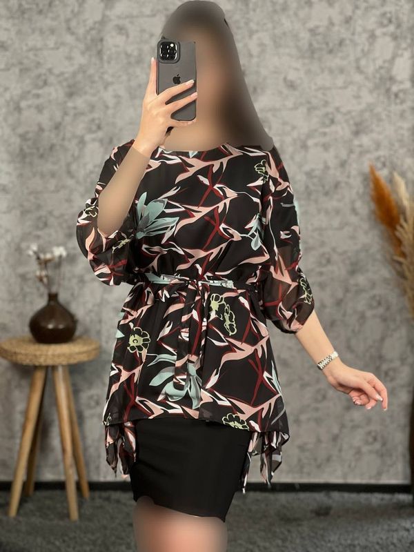 تونیک حریر آستردار 1173