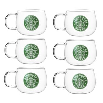 لیوان  مدل تپل بسته 6 عددی