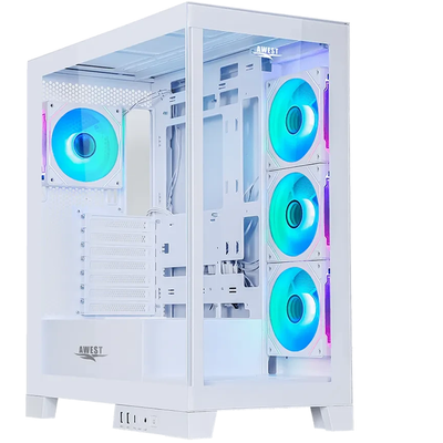 CASE AWEST GT AQ16 MW ARGB Mid Tower Pink