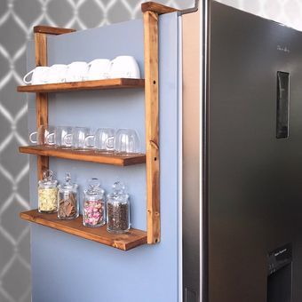 شلف سه طبقه کنار یخچالی مدل W1511