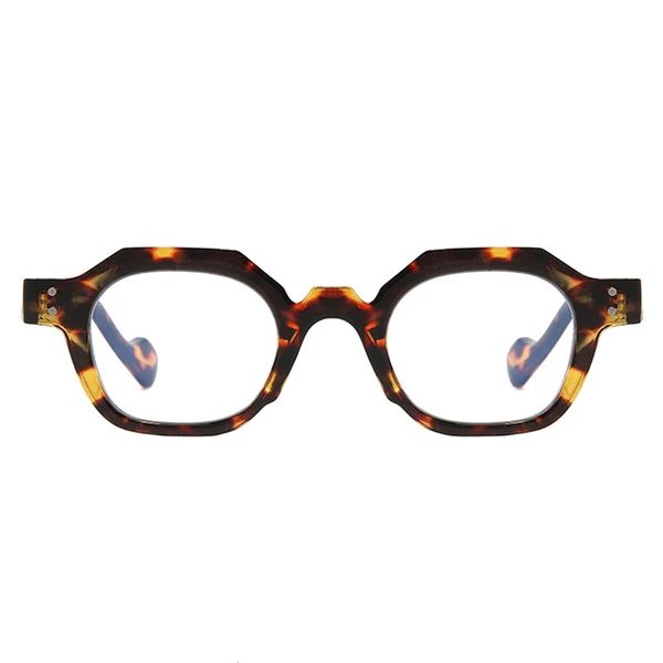 فریم عینک طبی ویفرر مدل SZ2002 Leopard مناسب صورت گرد و بیضی 