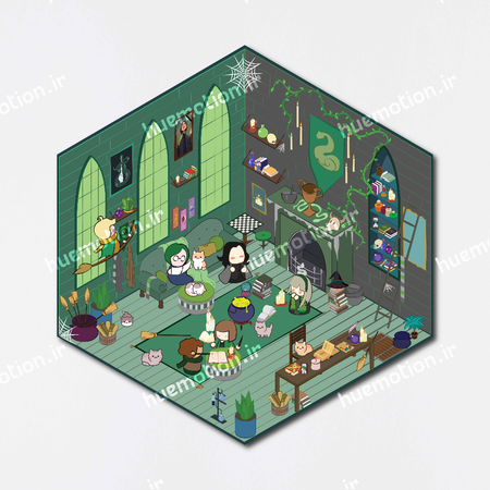 استیکر سه بعدی - اسلیترین