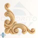 گل منبت راش کد L123 - 80*80*14