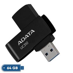فلش ای دیتا مدل UC310 ظرفیت 64 گیگابایت USB3.0 با گارانتی شرکتی