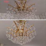 حلقه گیره کریستال لوستر کد 10014 بسته 1500 عددی