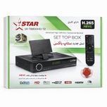 گیرنده دیجیتال مدل استار SR-T88000HDT2 به همراه آنتن رومیزی هانی