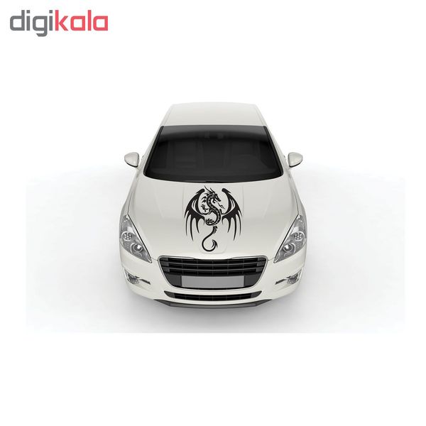 استیکر خودرو طرح اژدها