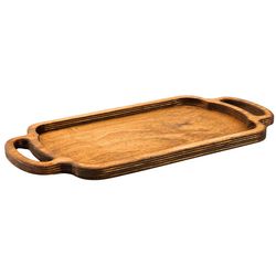 سینی دسته دار مدل چوبی SN231 سایز 38×20 سانتی متر