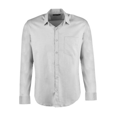 پیراهن آستین بلند یقه برگردان مردانه مدل MDSS-CH2992