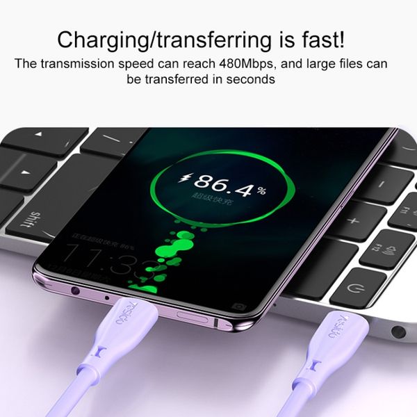 کابل usb-C یسیدو مدل CA152 طول 1 متر با گارانتی شرکتی