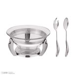 سوفله خوری ام جی اس طرح مستطیل مدل پافیلی کد 3109 مجموعه 3 عددی 