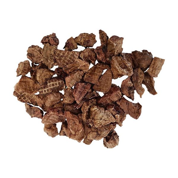 تشویقی سگ هاپومیل مدل جگر سفید گاو کد Beef Lung وزن 25 گرم