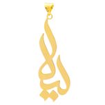 آویز گردنبند طلا 18 عیار زنانه سهی مدل لیلا کد SNA64