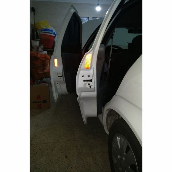 برچسب شبرنگ درب خودرو ونگارد مدل VAN مناسب برای اچ سی کراس بسته 4 عددی