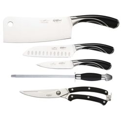 ست چاقو آشپزخانه 5 پارچه جی فی نی مدل 2102