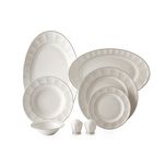 سرویس غذاخوری 29 پارچه چینی زرین مدل نئوکلاسیک دلسا درجه 3