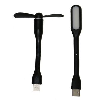 پنکه همراه ریمکس Mini USB مدلMb68 به همراه چراغ ال ای دی