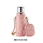 فلاسک مدل چرمی طرح کیف دار کد 31 گنجایش 0.6 لیتر