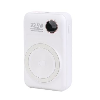 پاوربانک بی سیم + دو کابل همراه امگا (OMEGA) مدل PB2002 ظرفیت 20000mAh