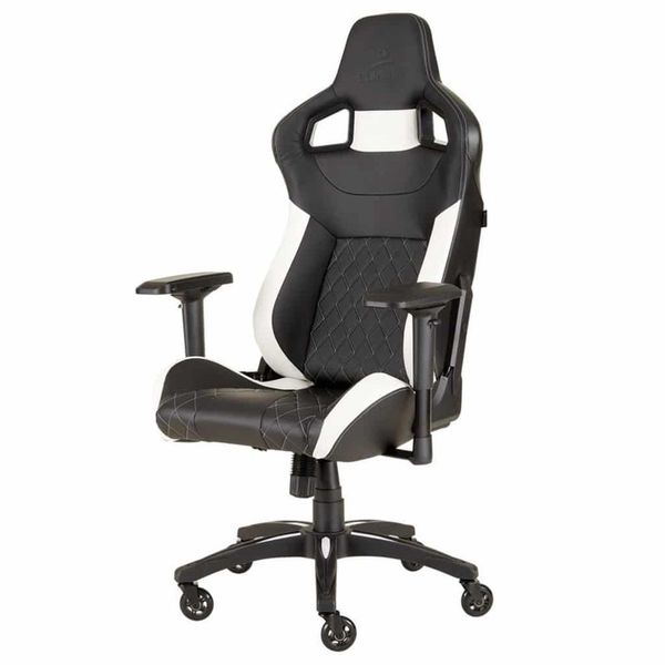 صندلی گیمینگ کورسیر مدل T1 Race Black / White