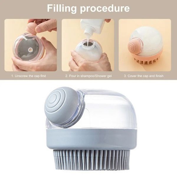 برس ماساژ و شستشوی سر مدل HairBrust