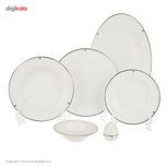 سرویس غذاخوری 28 پارچه 6 نفر چینی زرین ایران مدل Opera