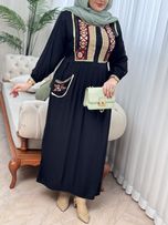 پیراهن نخی شیدا 3082