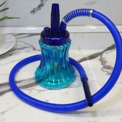 قلیان مسافرتی کارمانیا کوچک (تنه آبی تنگ آبی)