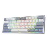 Keyboard Gaming REDRAGON FIZZ K617 White - Grey